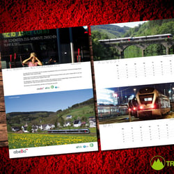 Abellio Fotowettbewerb Kalender 2013
