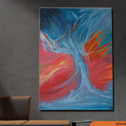 Auszug der freien Arbeiten aus dem Bereich der Acrylmalerei