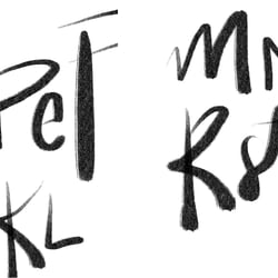 T Y P E. lettering