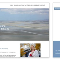 Webdesign für eine Business-Coachin