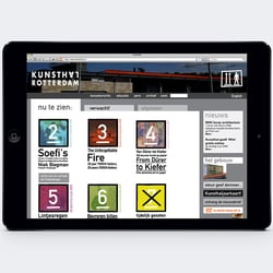 Kunsthal Rotterdam Signage System – Concept for Exhibition Graphics / Posters