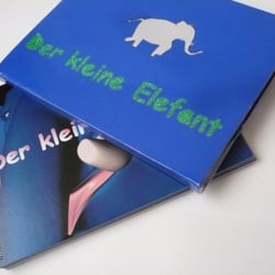 Der kleine Elefant Schuber und Buch1