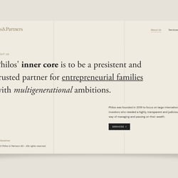 Minimal Corporate Website