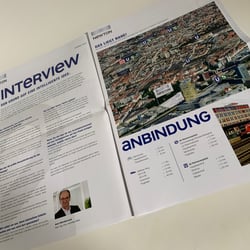 Newton Newsletter – Zeitungsformat – Inhaltsseite