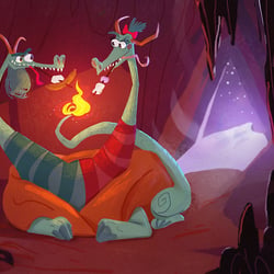 Zwillingsdrache