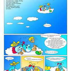 Seite 01 – Lucy, Plitschi, Platsch + Quant – mit Flaute und Pfiff