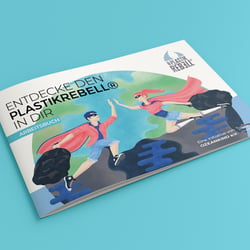 Ozeankind e.V. – Plastikrebell Arbeitsheft – Layout Design und Illustrationen