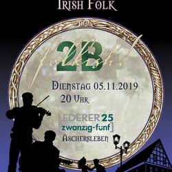Plakat und Vorderseite für Flyer