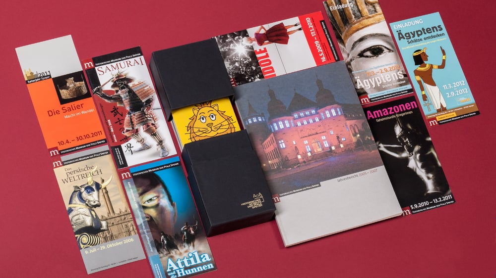 Gestaltung für das Historische Museum in Speyer