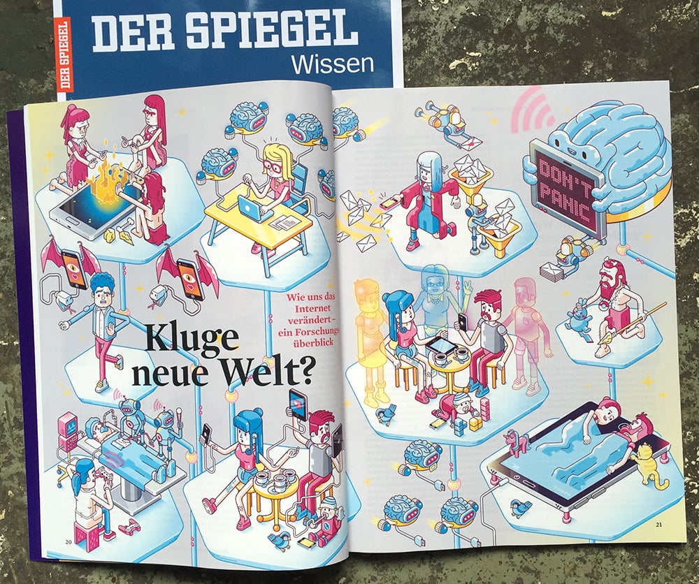 SPIEGEL WISSEN – Editorial Illustration