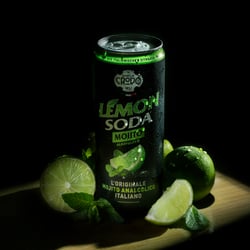 Lemon Soda Mojito von Fonti di Crodo – Konzeptfotografie