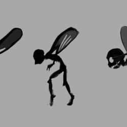 Former concept for enemies for „Tights Fight“