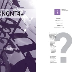 alphabet monography 54piú