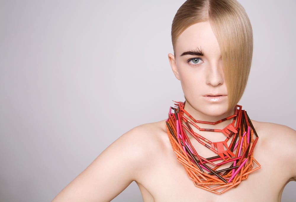 paper necklace