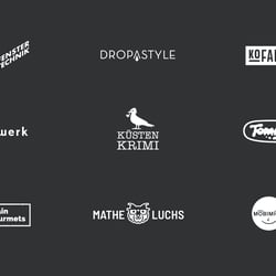 Verschiedene Logo Designs