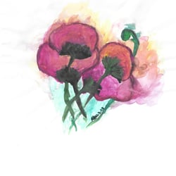 verspielte Blumen