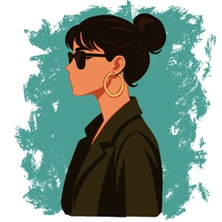 Flat Illustration Woman