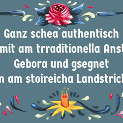 88 Mark – Strophen | Anstrich