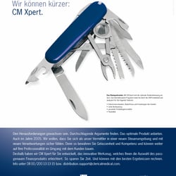 Anzeige Fachmagazin Clerical Medical