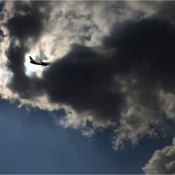 mitten durch die Wolken