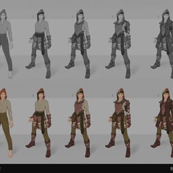 design exploration + layering