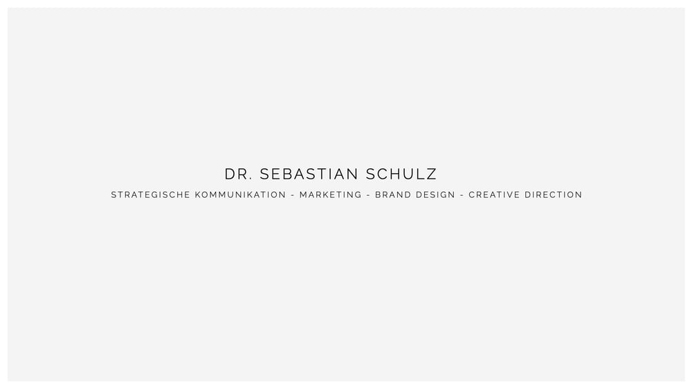 Strategische Kommunikation – Brand Identity