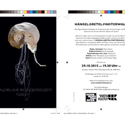 Flyer „HÄNSEL.GRETEL.FINSTERWALD“ Motiv I