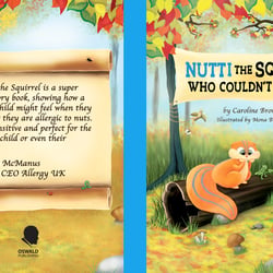 Nutti the Squirrel Who Couldn’t Eat Nuts – Book Covers