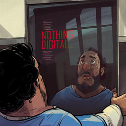 Nothing digital!
