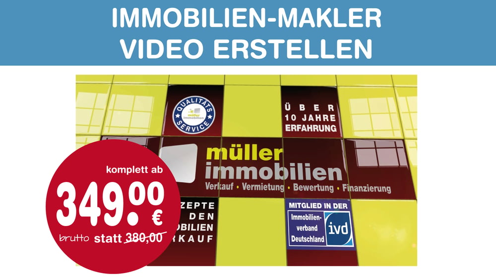Immobilien-Makler Video erstellen | Layout gestalten