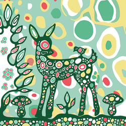 Deer 3, fineartprint 21 × 29,7 cm (variable)