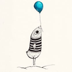 The blue baloon.2011