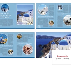 Strecke aus einem Reisemagazin