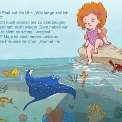 Schwimmen am Meer