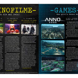 Die Kino- und Gamesseiten des WOBS38