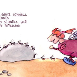 Aline, die kleine dicke Elfe
