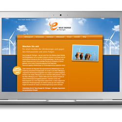 WKN – Homepage „Neue Energie für Thüringen“