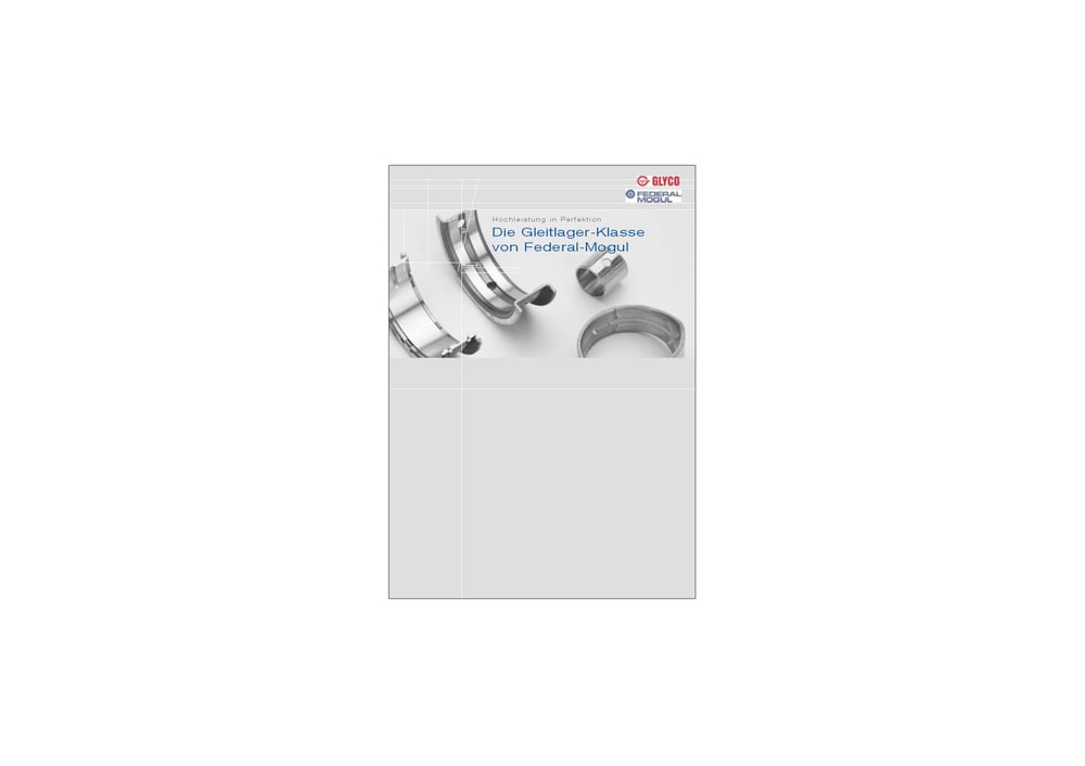 Broschüre Federal Mogul Seite 1