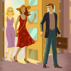 Illustrations for the Saint Petersburg Metro Anniversary:“The Metro’s Unwritten Rules”