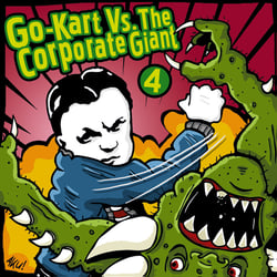 Plattencover für Go-Kart Rec.