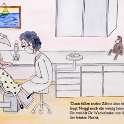 Kinderbuch – Moggi muss zum Zahnarzt