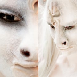 „Zufriedenheit“ – Maskenbild-Bachelorarbeit von Christina Wagner, in Kooperation mit der Theaterakademie August Everding