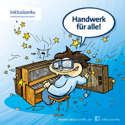 Banner inklusion4u | Handwerk für alle!