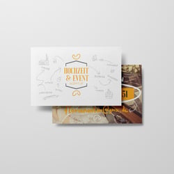 Hochzeit Event Agentur Visitenkarten Gestaltung
