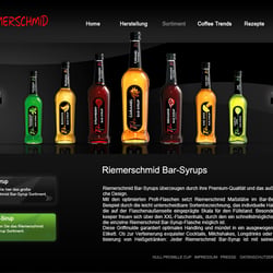 Design für die Riemerschmid Brandsite