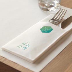 Beschriftung Servietten