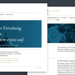 Website GWZ Berlin