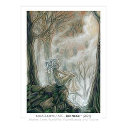 Der Nebel [2021], KaKAO-Karte (6,4×8,9cm)