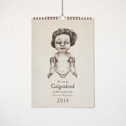 „Wie sich das Galgenkind die Monatsnamen merkt“ // Wandkalender