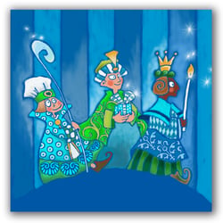 Sternsinger / Postkarte